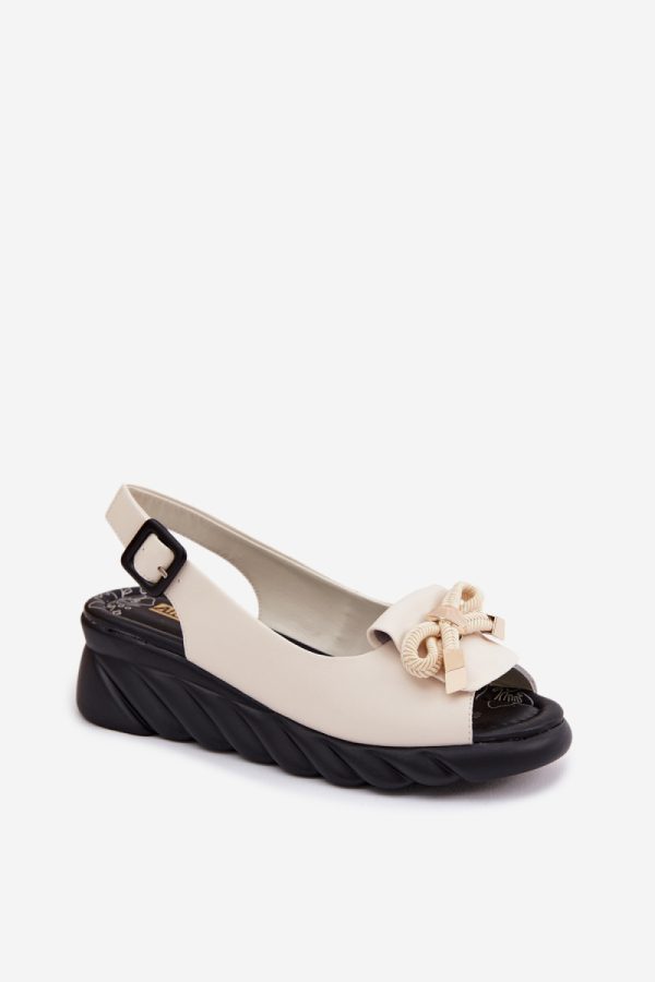 beige Buskin model 227907 Step in style