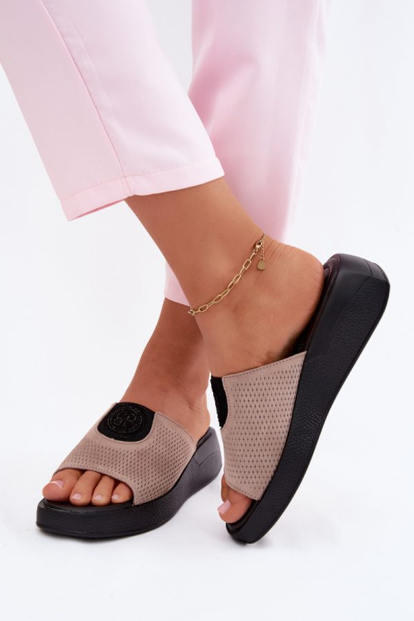 beige Buskin model 227931 Step in style