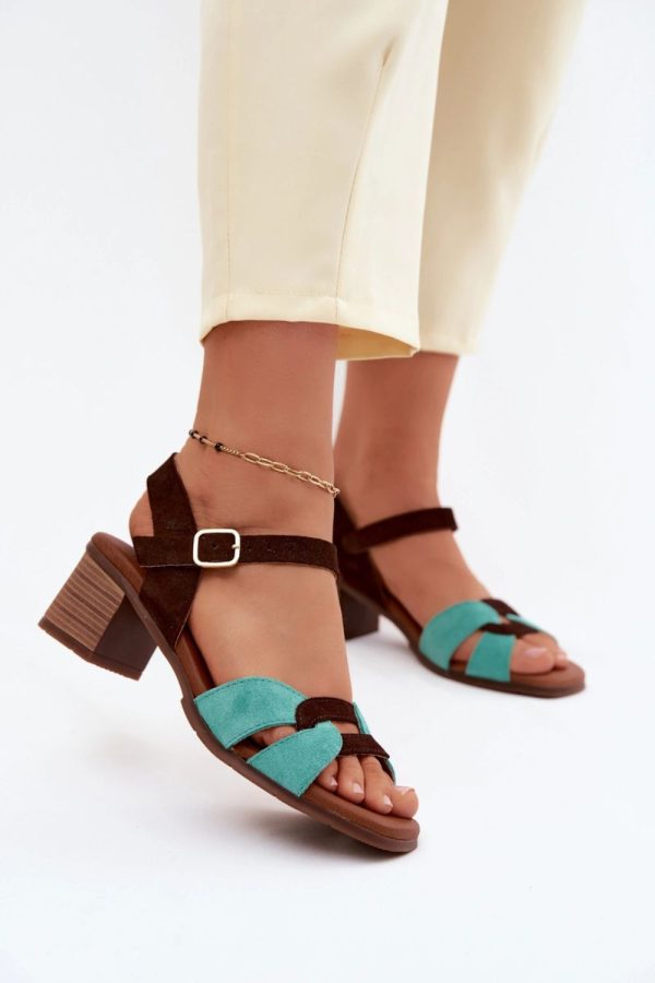 beige Heel sandals model 227911 Step in style