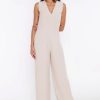 1125502 Beige Suit in Playsuits For Women with Nylon and Rayon