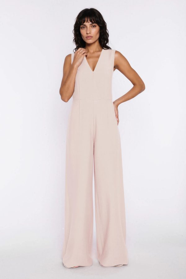 Beige Suit in Playsuits For Women with Nylon and Rayon