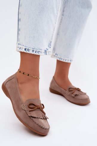 beige Mocassin model 228079 Step in style