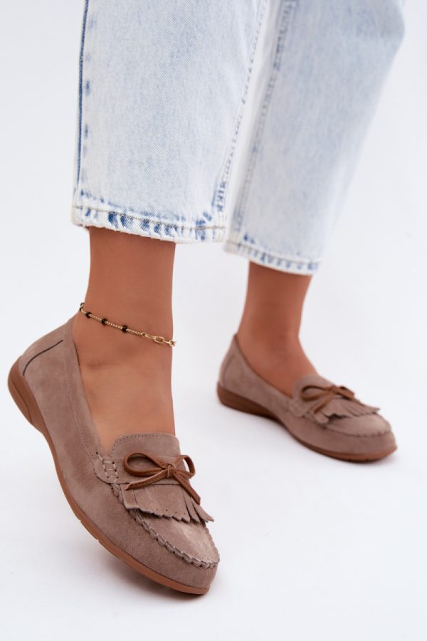 beige Mocassin model 228079 Step in style