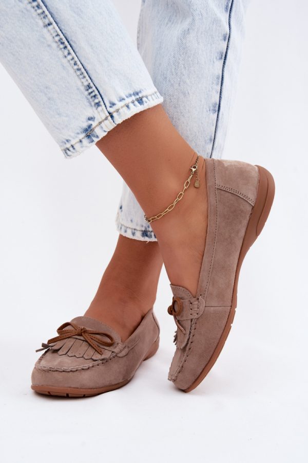 beige Mocassin model 228079 Step in style