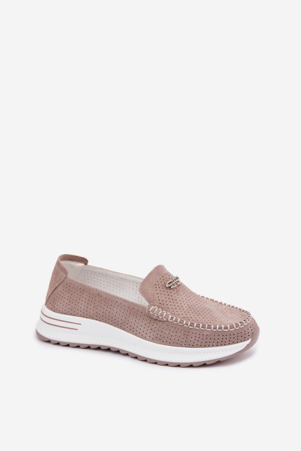 beige Mocassin model 228082 Step in style