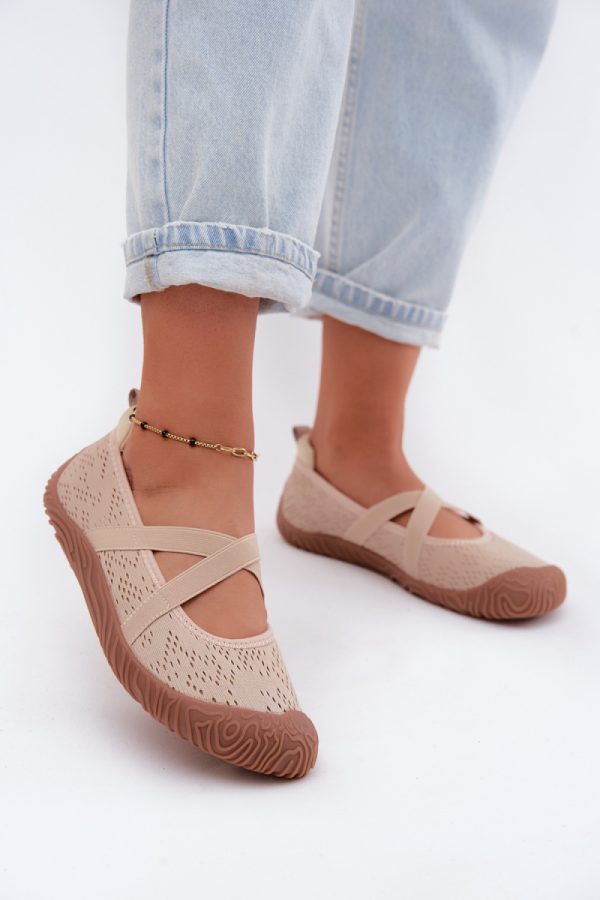 beige Ballet flats model 228083 Step in style