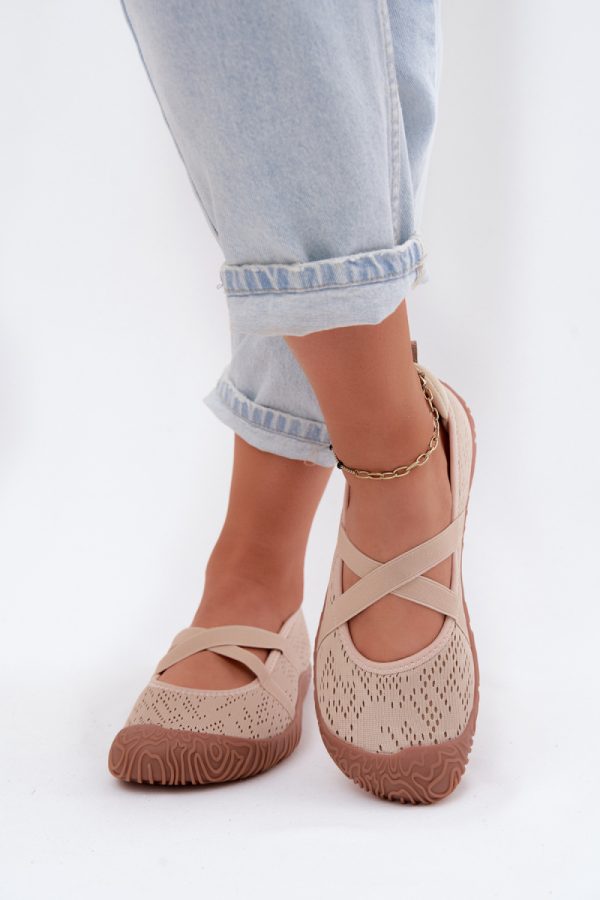 beige Ballet flats model 228083 Step in style