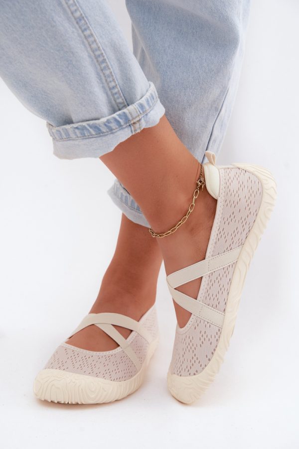 beige Ballet flats model 228084 Step in style