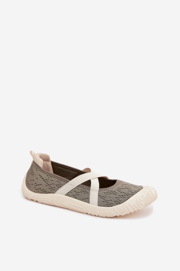 green Ballet flats model 228085 Step in style