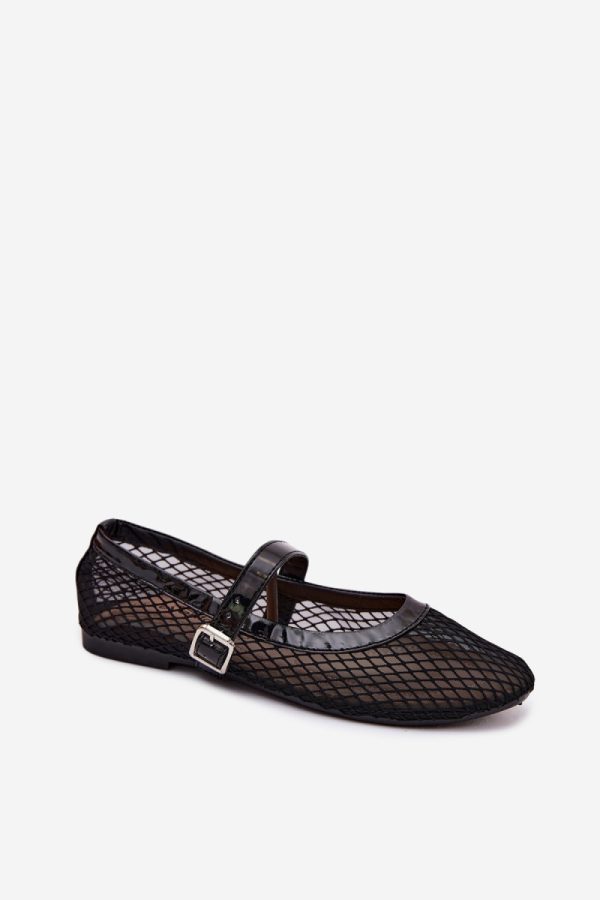 black Ballet flats model 228090 Step in style
