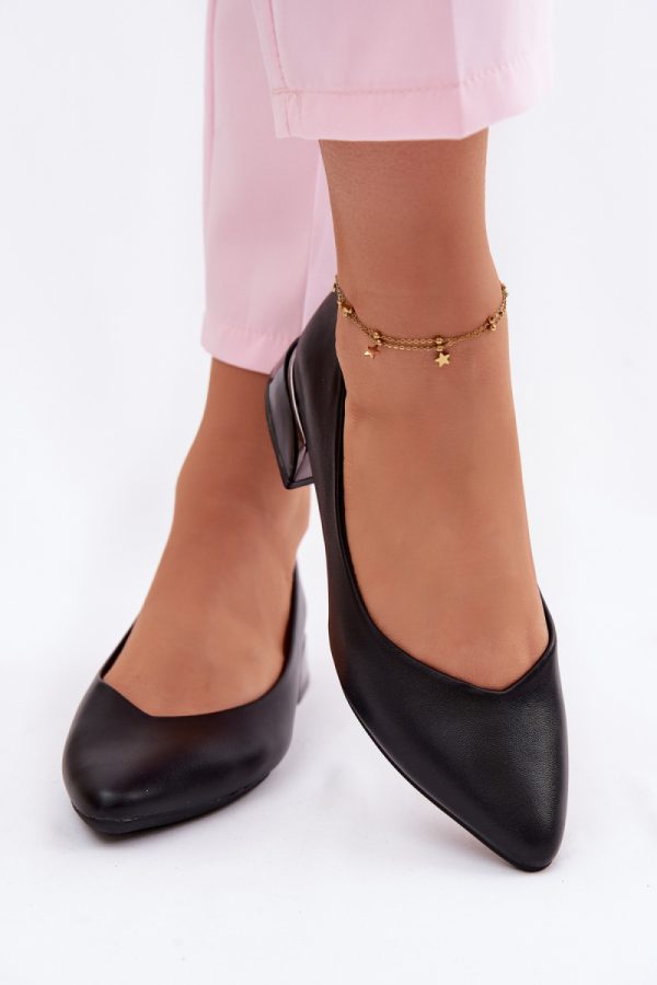 black Ballet flats model 228095 Step in style