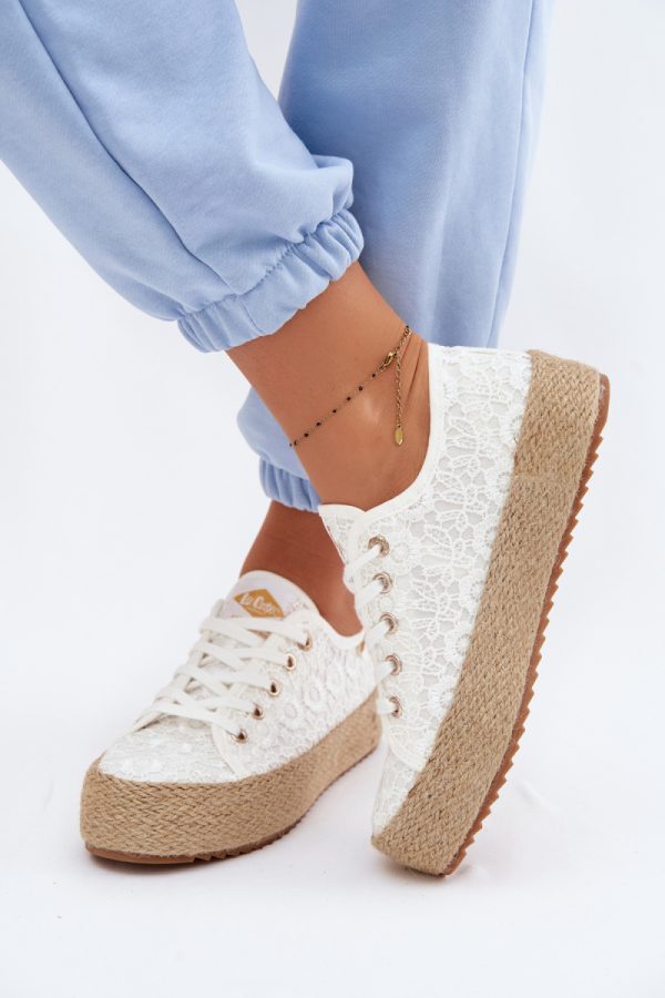 white Sneakers model 228096 Step in style