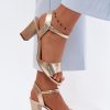 1125795 yellow Heel sandals model 228102 Step in style