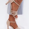 1125813 beige Heel sandals model 228108 Step in style