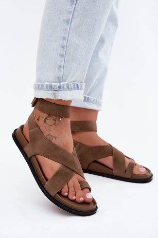beige Sandals model 228115 Step in style