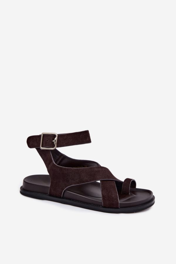 brown Sandals model 228116 Step in style