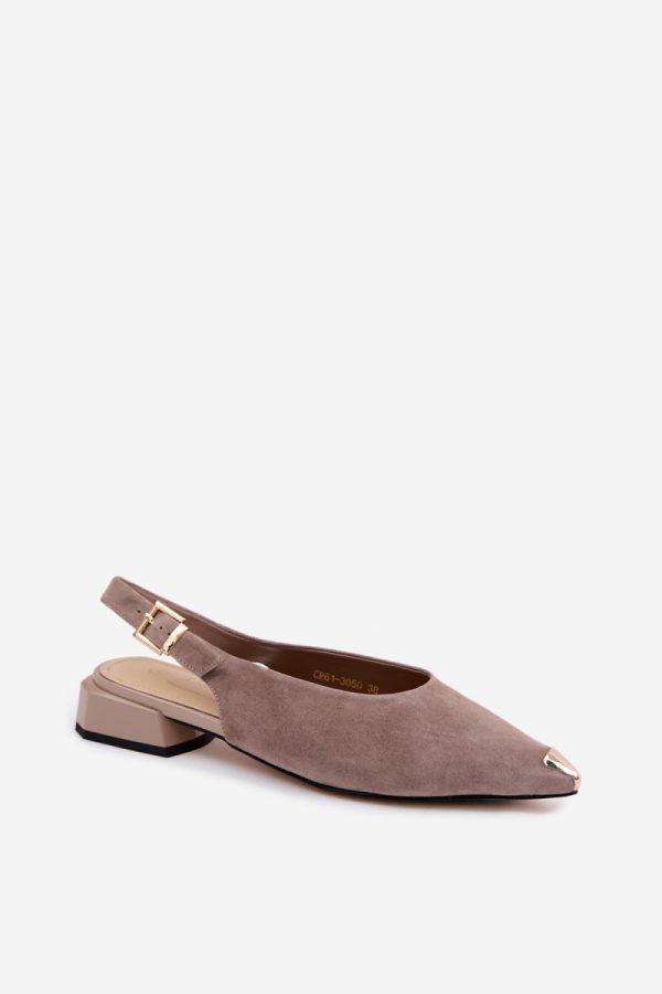 beige Sandals model 228117 Step in style