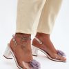 1125849 grey Heel sandals model 228120 Step in style