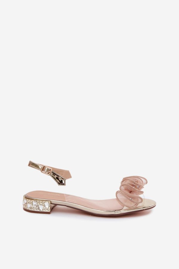 yellow Sandals model 228123 Step in style