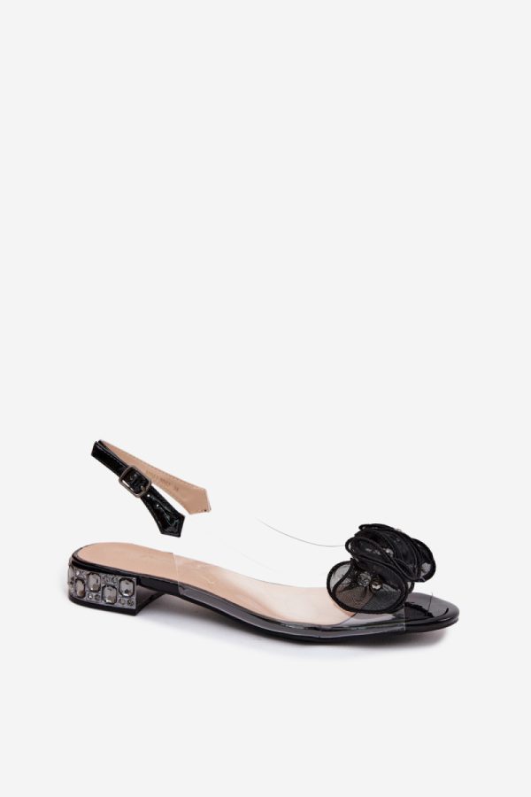 black Sandals model 228124 Step in style