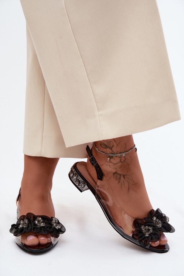 black Sandals model 228127 Step in style