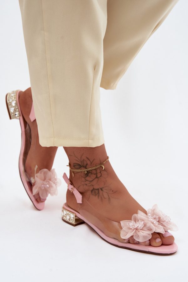 pink Sandals model 228128 Step in style