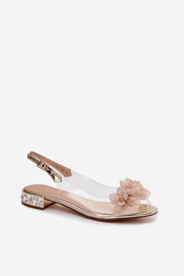 yellow Sandals model 228129 Step in style