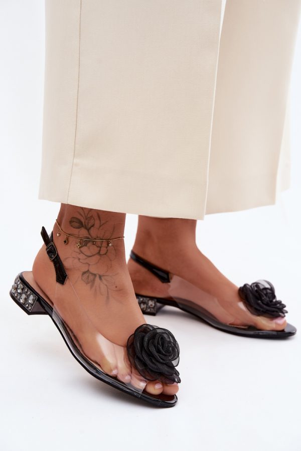 black Sandals model 228130 Step in style