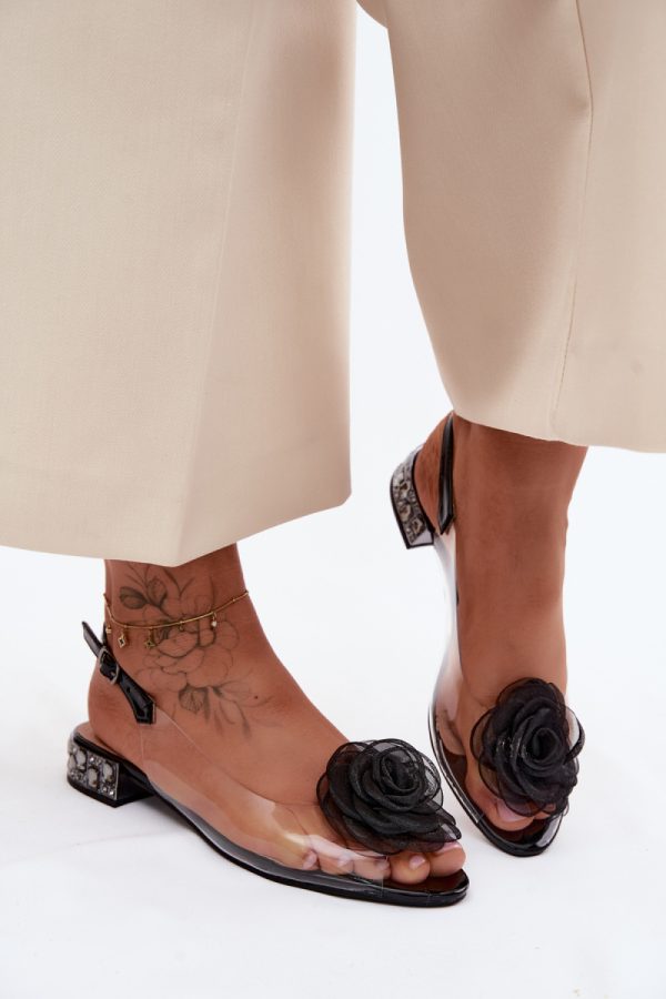black Sandals model 228130 Step in style