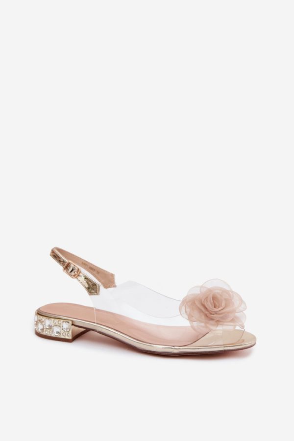 yellow Sandals model 228131 Step in style