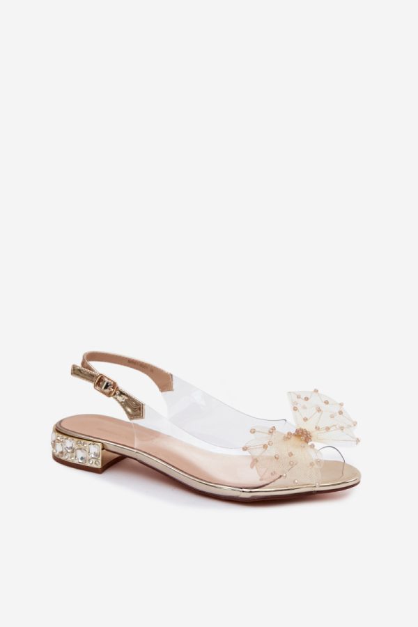 yellow Sandals model 228134 Step in style