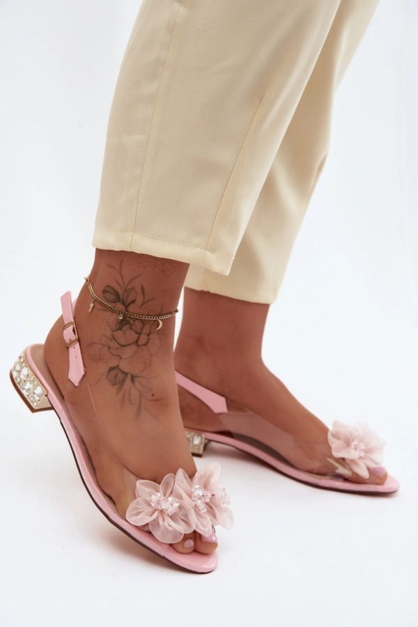 pink Sandals model 228128 Step in style