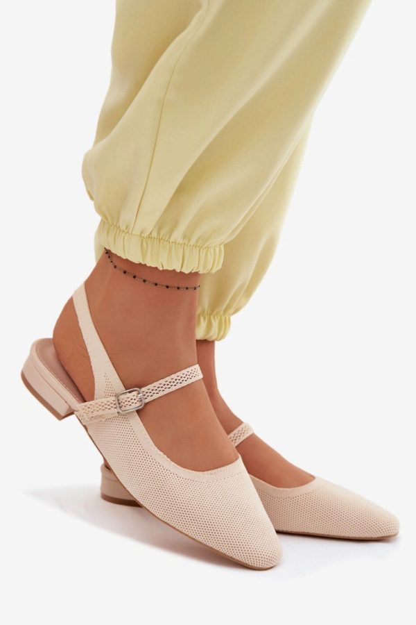 beige Sandals model 228093 Step in style