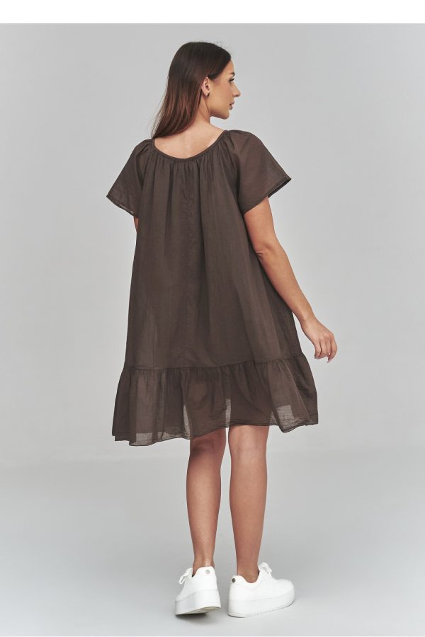Brown Daydress....Cotton