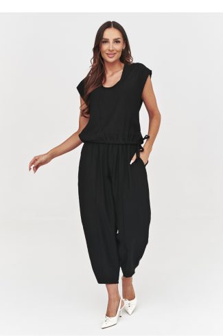 1126404 Black Set in Pants, Trousers, Shorts with Nylon and Viscose