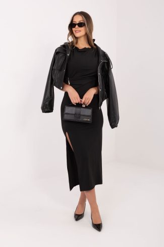 Black Cocktail Dress in Formal Dresses, Cocktail Dresses with Spandex, Polyester and Viscose