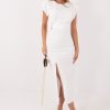 Beige Cocktail Dress in Formal Dresses, Cocktail Dresses with Spandex, Polyester and Viscose