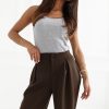 Grey Top in Undershirts / Tops with Cotton and Spandex