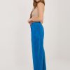 Blue Corduroy Trousers in Pants, Trousers, Shorts with Cotton and Spandex