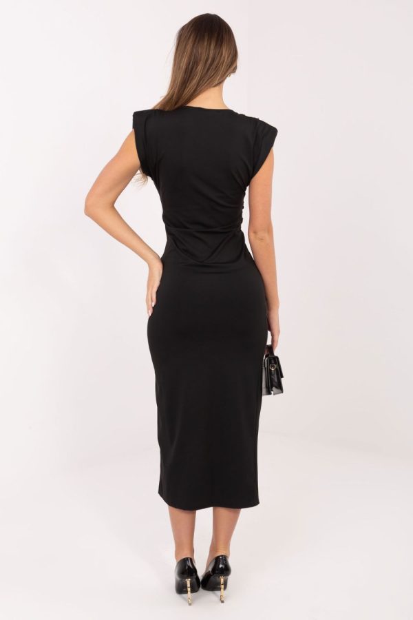 Black Cocktail Dress in Formal Dresses, Cocktail Dresses with Spandex, Polyester and Viscose