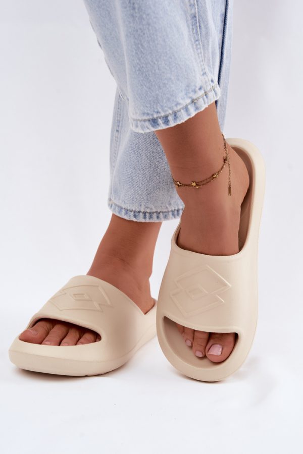 beige Platform sandals model 228367 Step in style