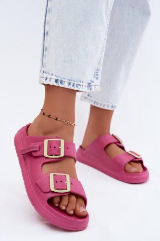 1126667 pink Platform sandals model 228372 Step in style
