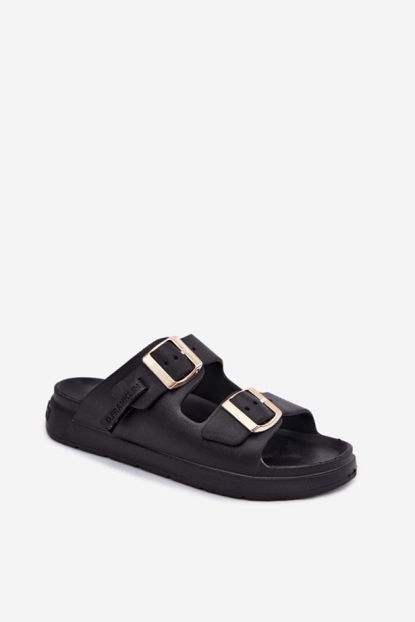 black Platform sandals model 228375 Step in style