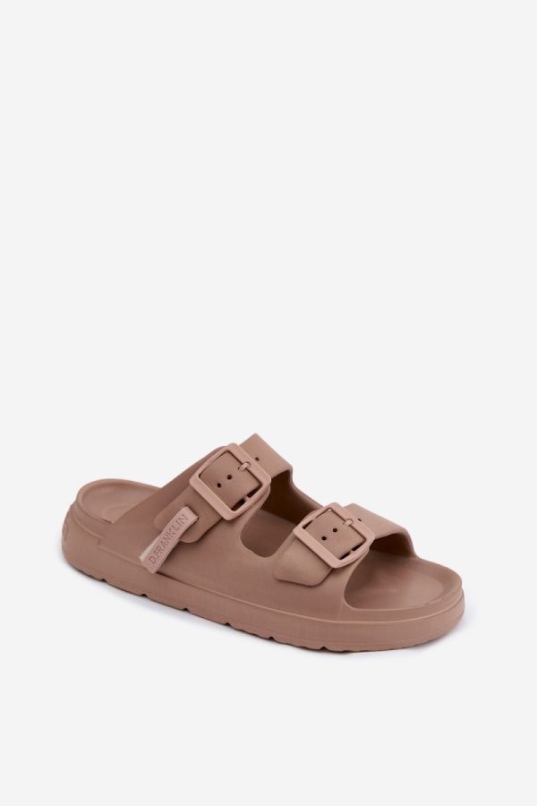 beige Platform sandals model 228376 Step in style