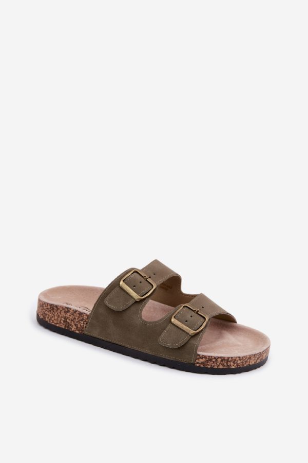 green Flip-flops model 228381 Step in style
