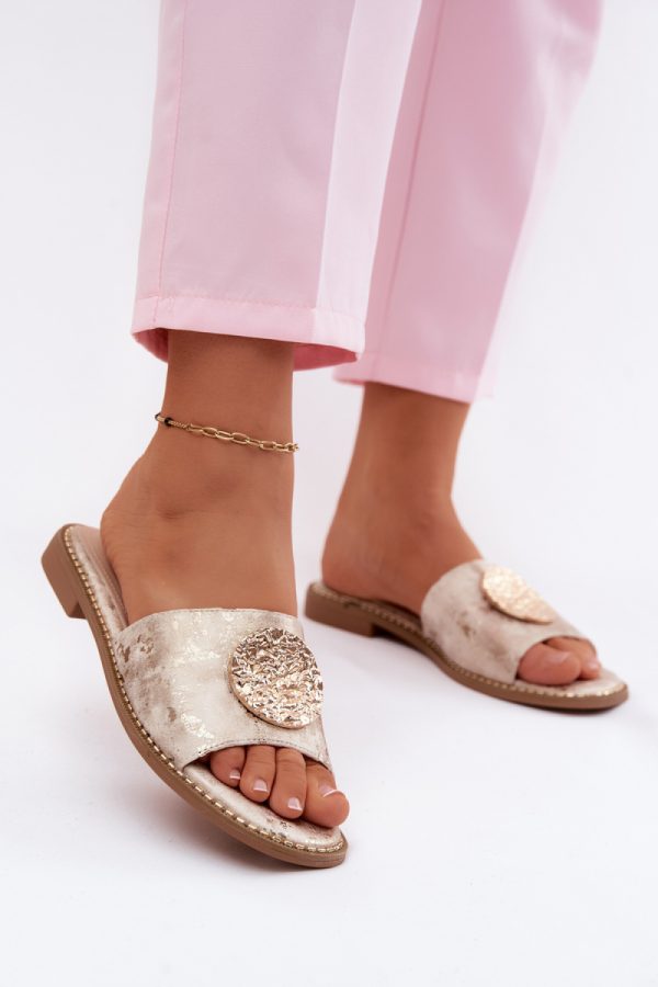 Yellow Flip-flops..Fabric, Footbed and Heel Height