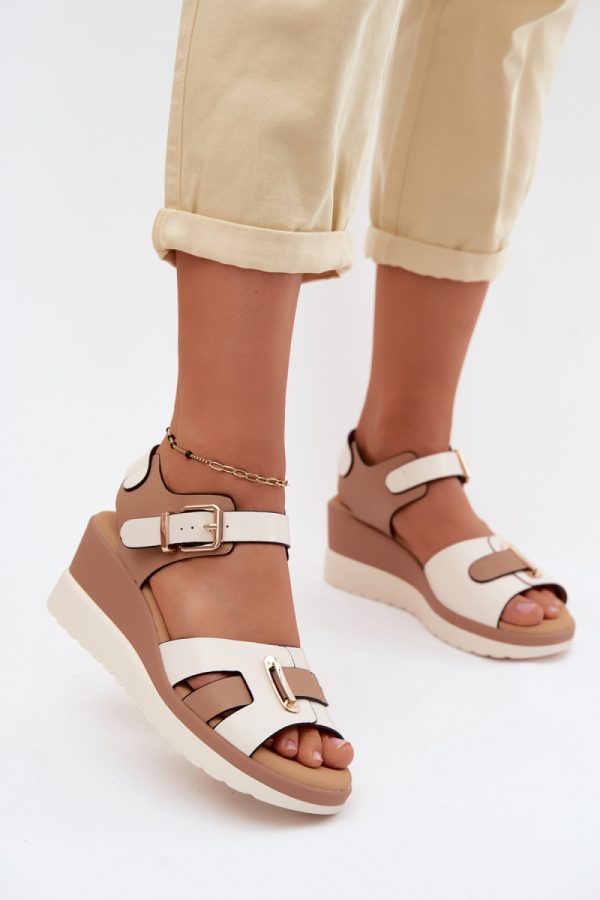 beige Buskin model 228390 Step in style