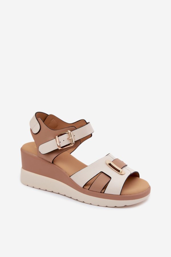 beige Buskin model 228390 Step in style