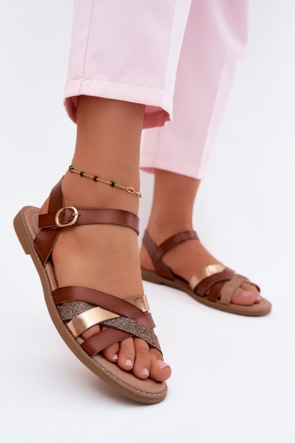 brown Sandals model 228395 Step in style