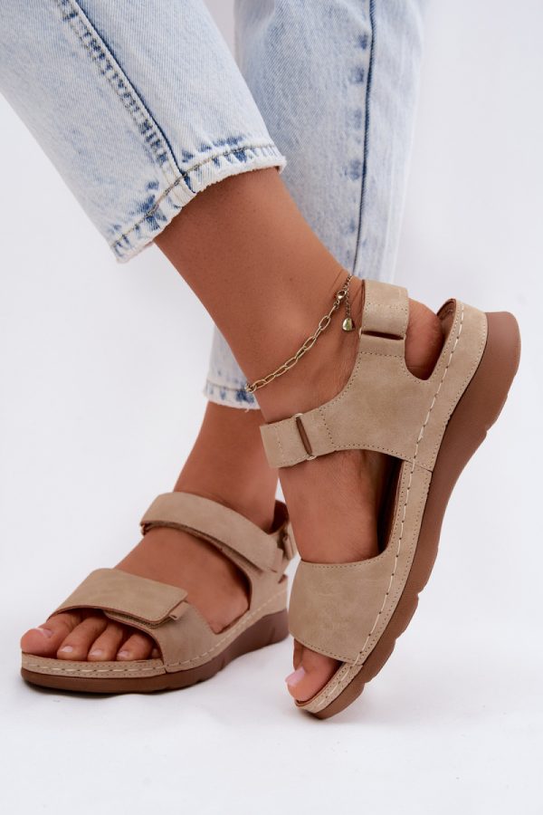 beige Buskin model 228398 Step in style